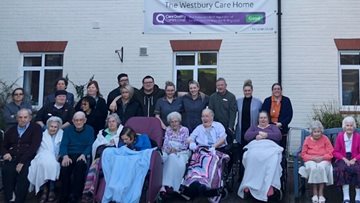 Westbury care home celebrates success